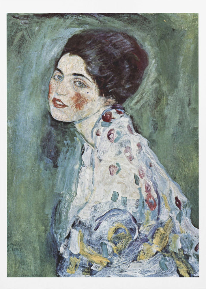 Porträt Einer Dame (1916–1917) - Poster / Art Print