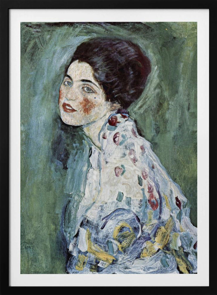 Porträt Einer Dame (1916–1917) - Poster / Art Print