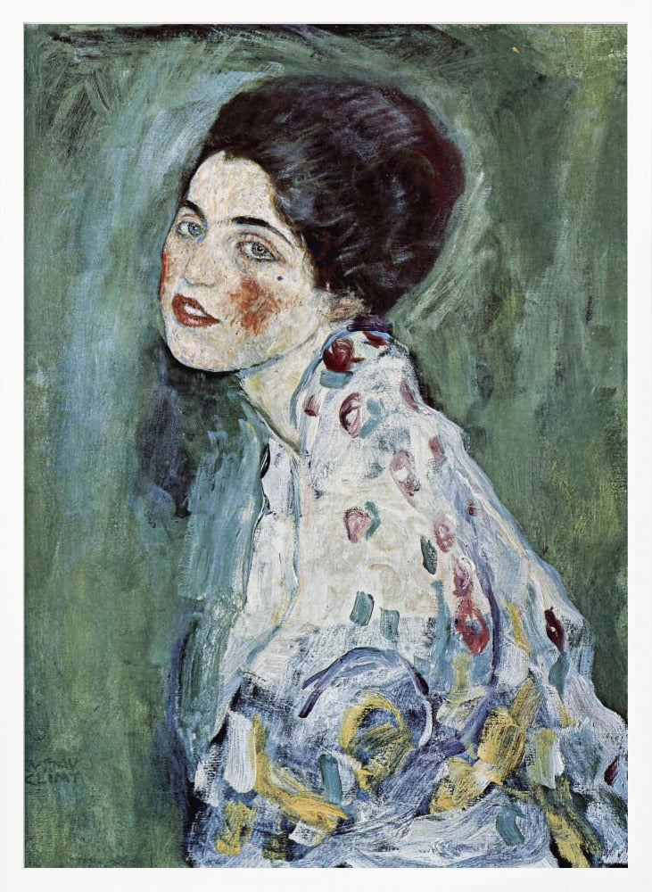 Porträt Einer Dame (1916–1917) - Poster / Art Print