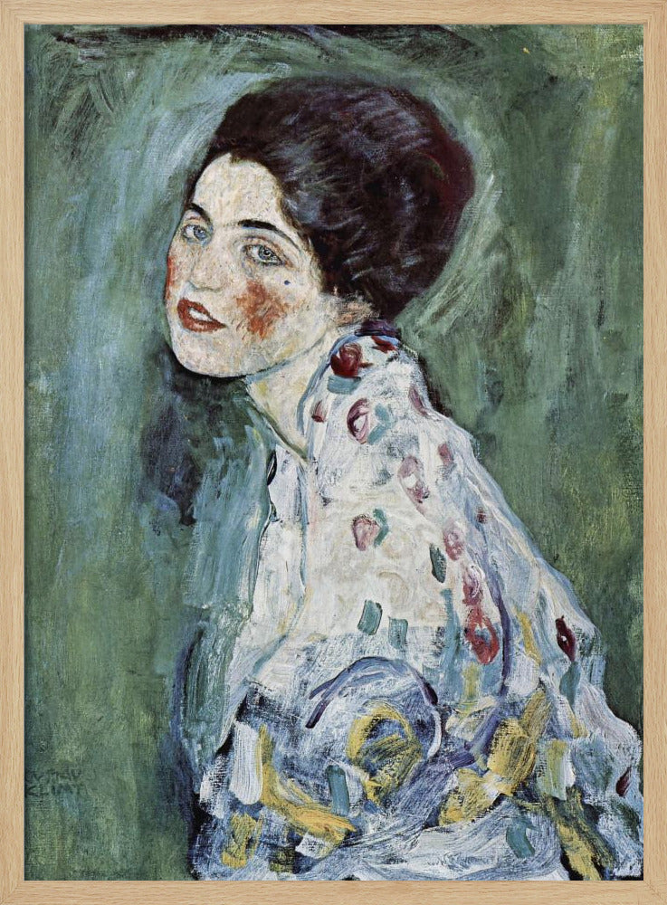 Porträt Einer Dame (1916–1917) - Poster / Art Print