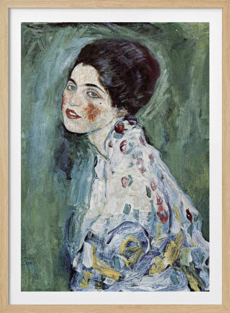 Porträt Einer Dame (1916–1917) - Poster / Art Print