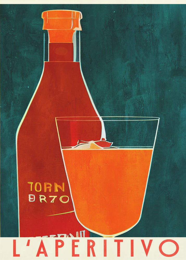 L'aperitivo - Poster / Art Print