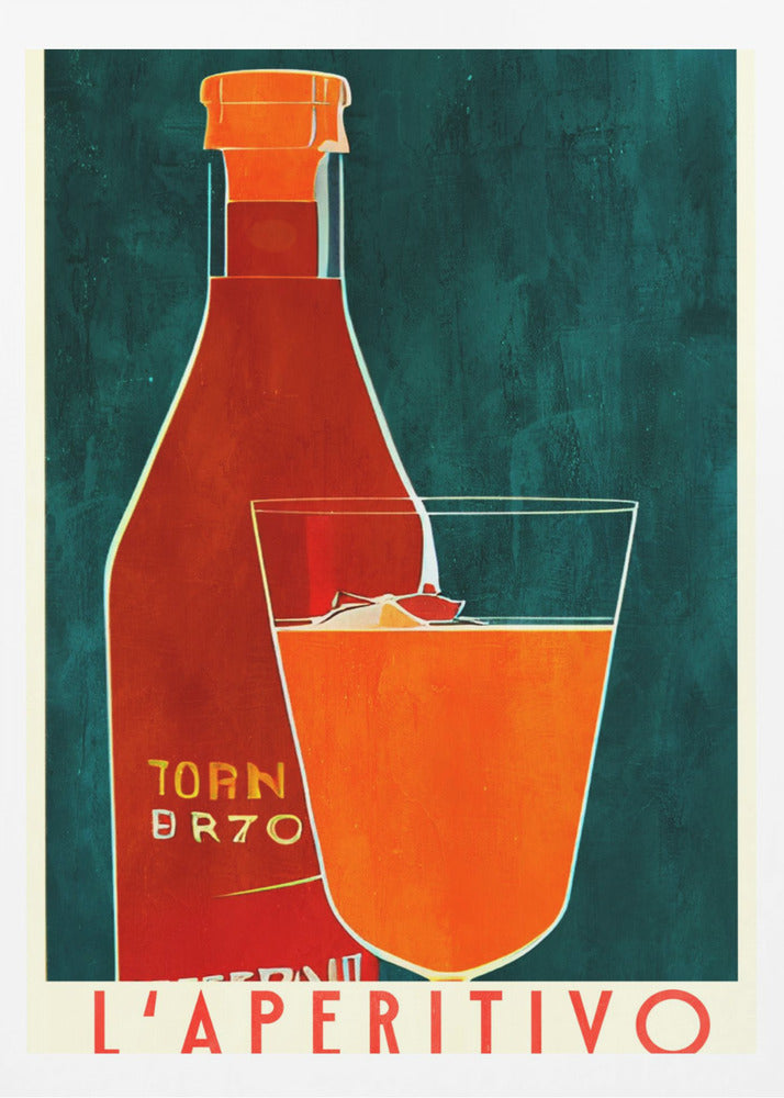 L'aperitivo - Poster / Art Print