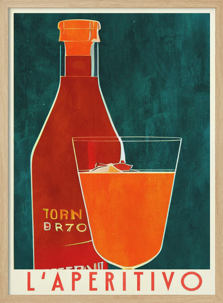 L'aperitivo - Poster / Art Print