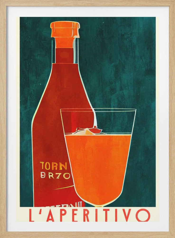 L'aperitivo - Poster / Art Print