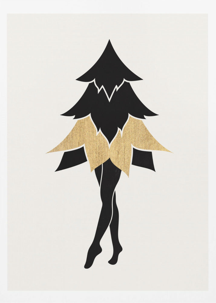 Lady Gaga At Christmas (vers.2) - Poster / Art Print