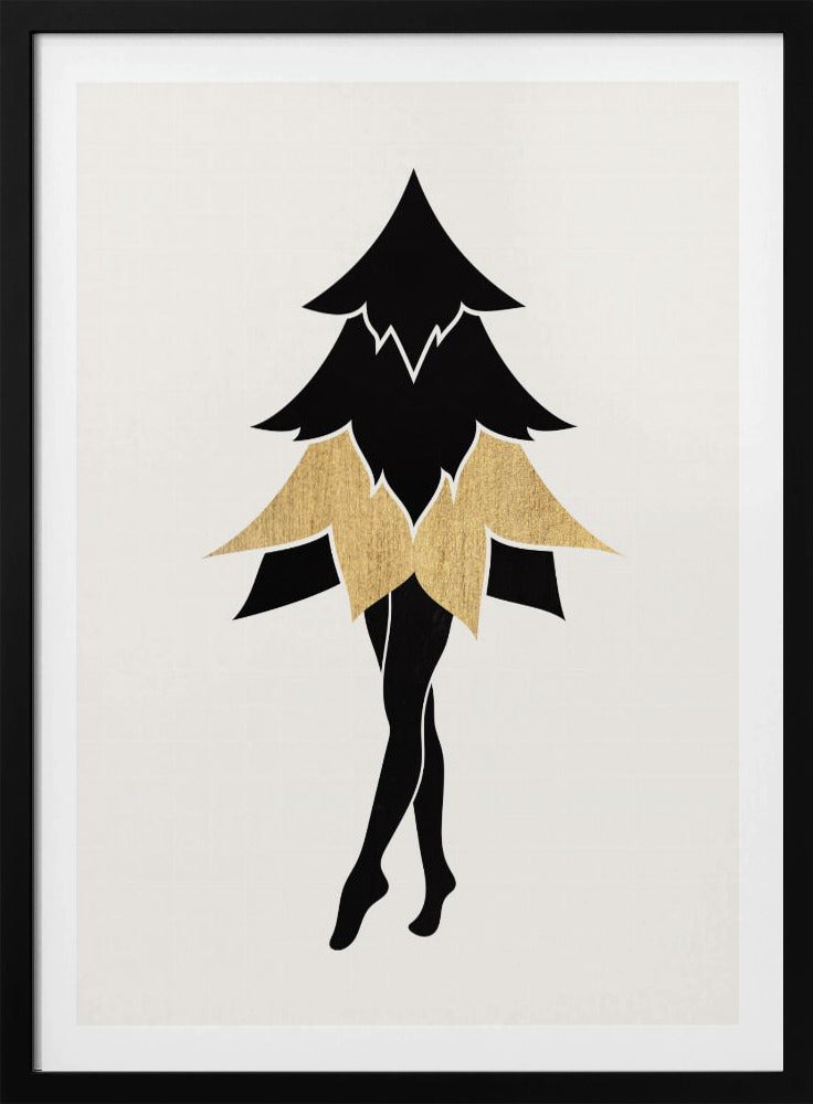 Lady Gaga At Christmas (vers.2) - Poster / Art Print