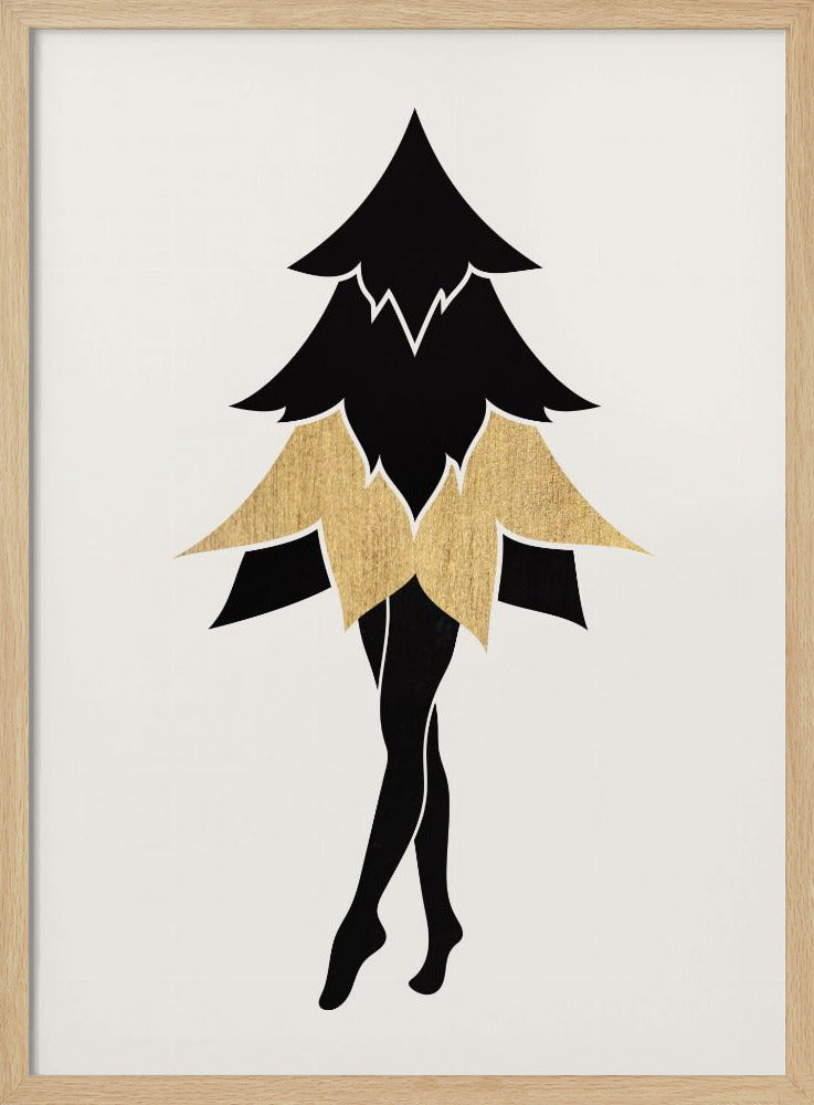 Lady Gaga At Christmas (vers.2) - Poster / Art Print