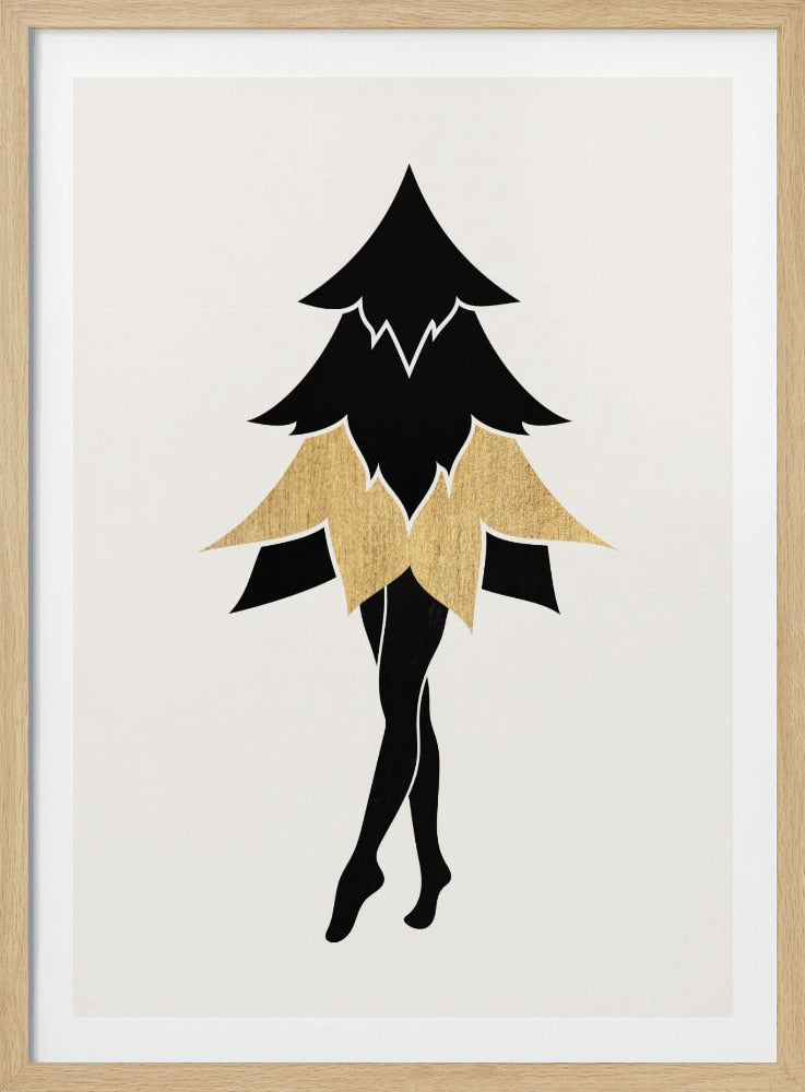 Lady Gaga At Christmas (vers.2) - Poster / Art Print