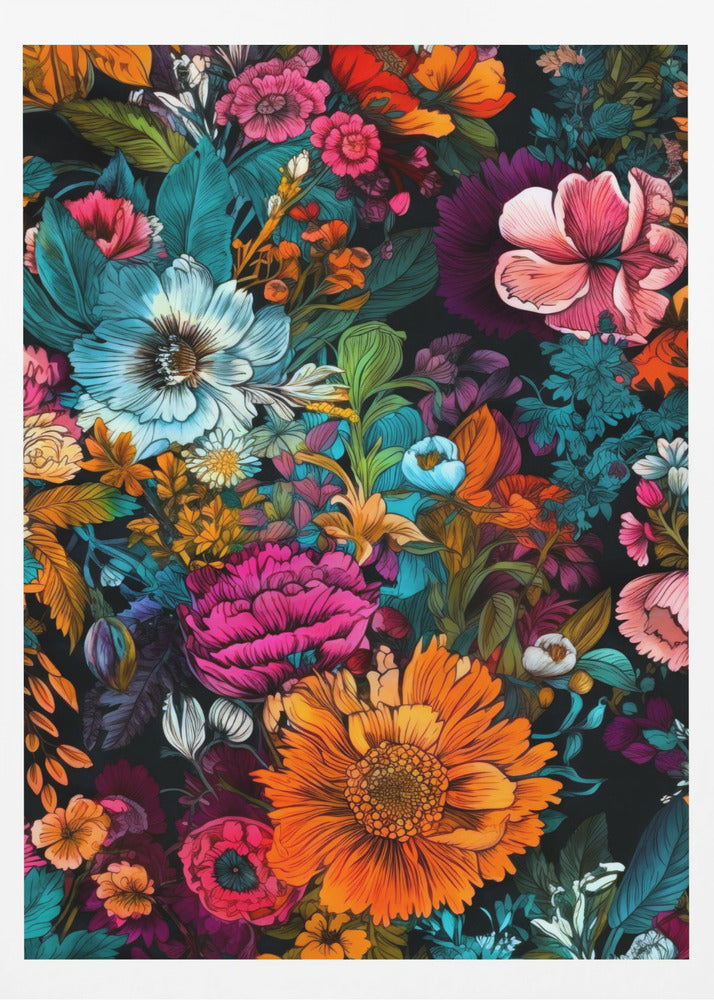 Meadow flowers 6 - Poster / Art Print