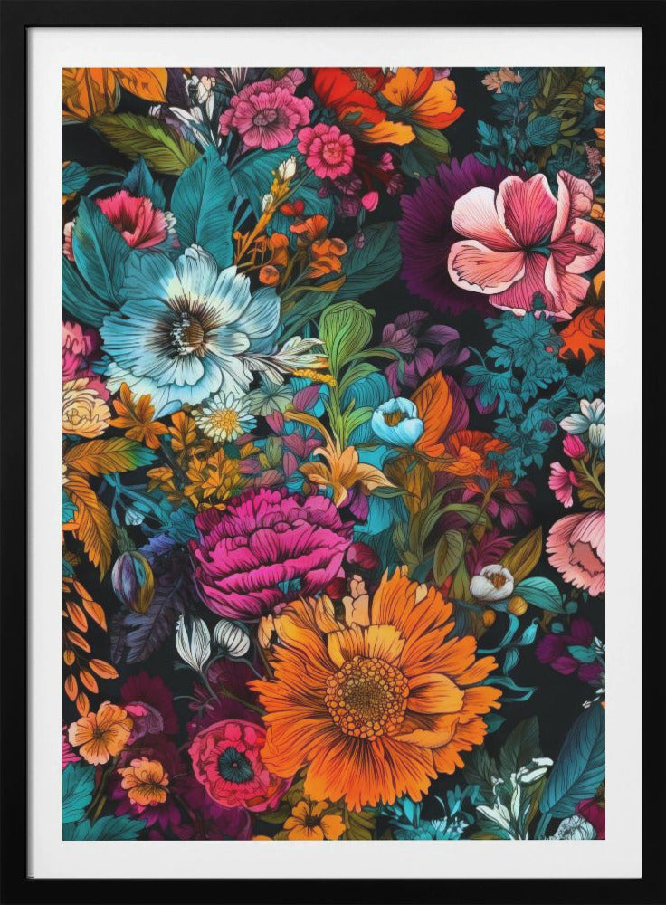 Meadow flowers 6 - Poster / Art Print