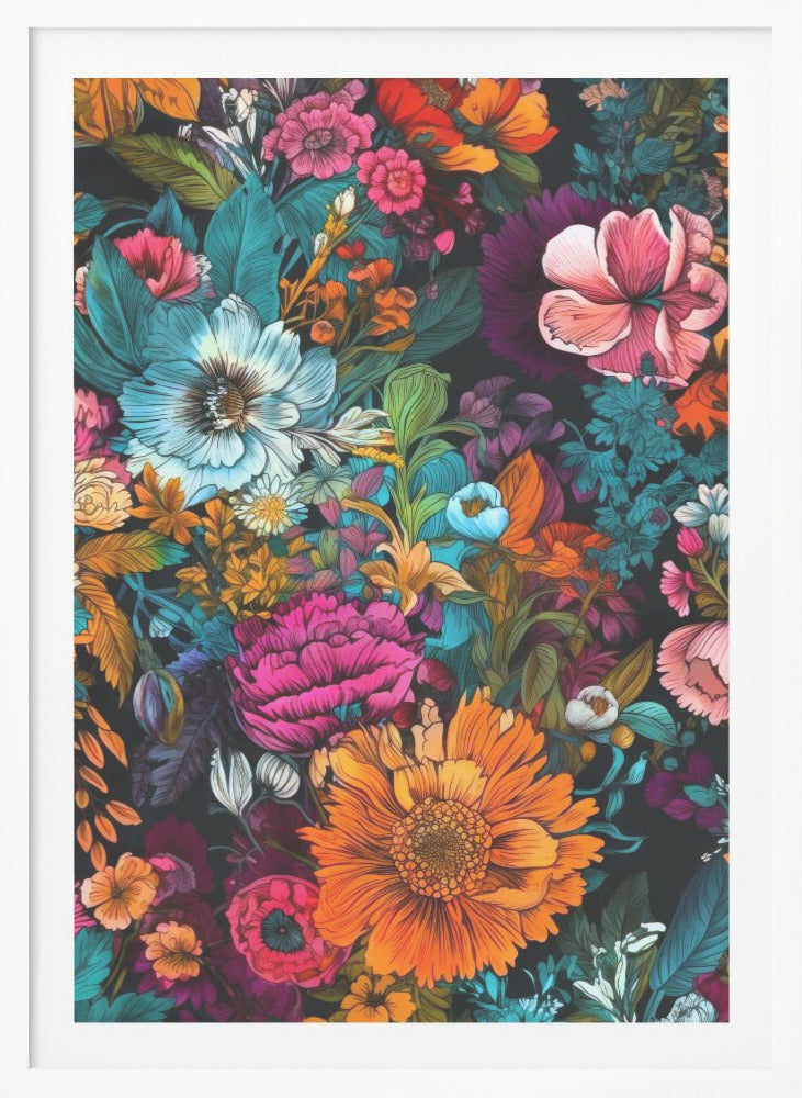 Meadow flowers 6 - Poster / Art Print