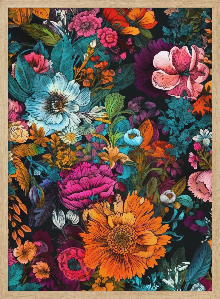 Meadow flowers 6 - Poster / Art Print