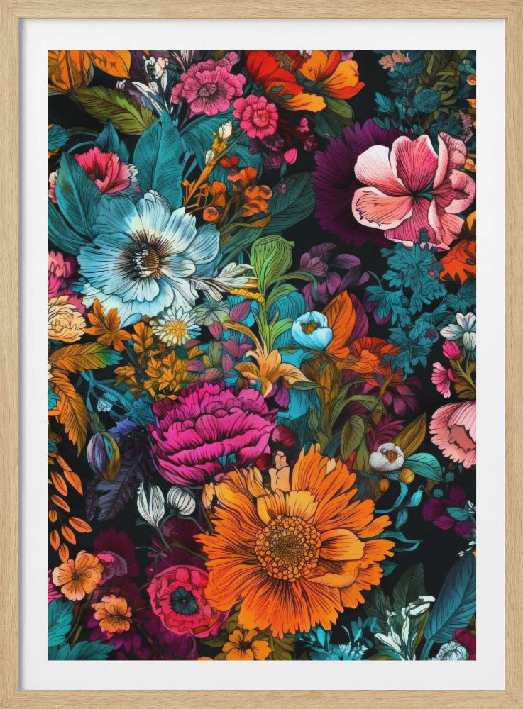 Meadow flowers 6 - Poster / Art Print