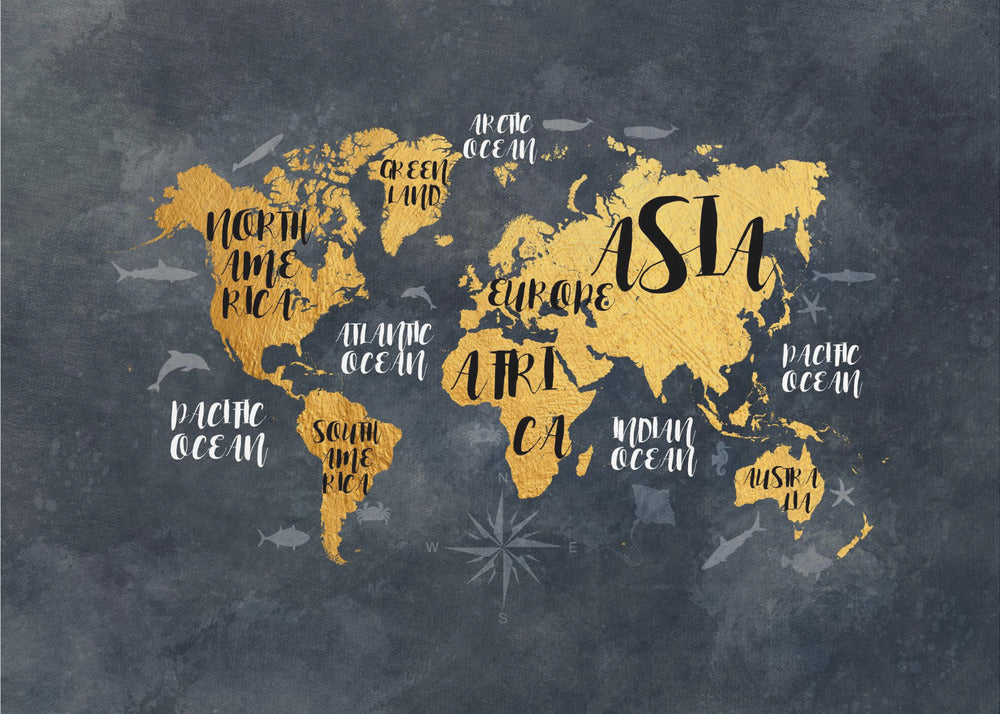 World Map 30 - Poster / Art Print
