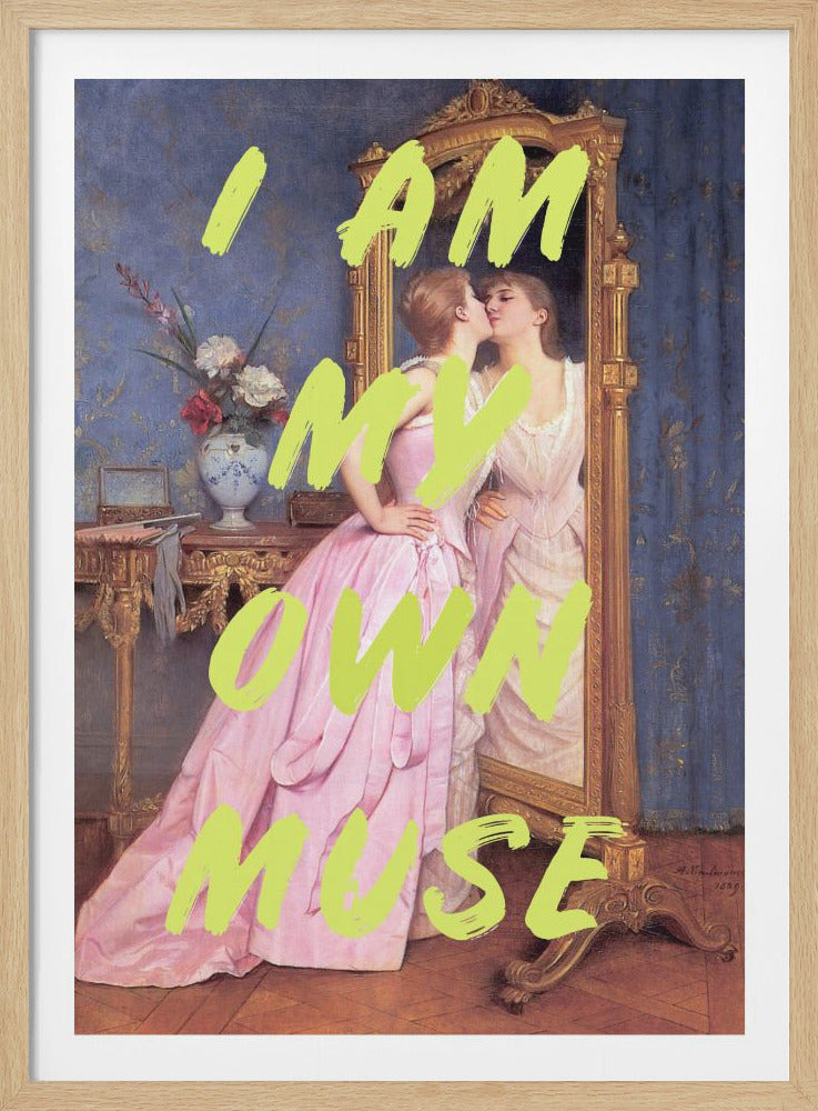 My own muse - Poster / Art Print