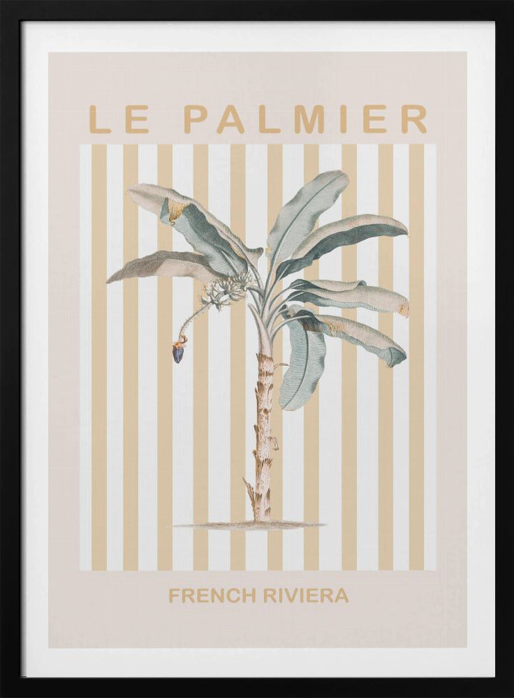 Riviera Plam Tree - Poster / Art Print
