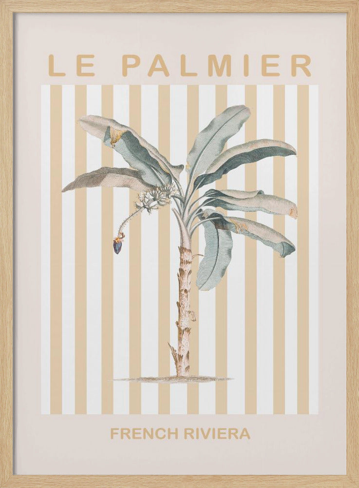 Riviera Plam Tree - Poster / Art Print
