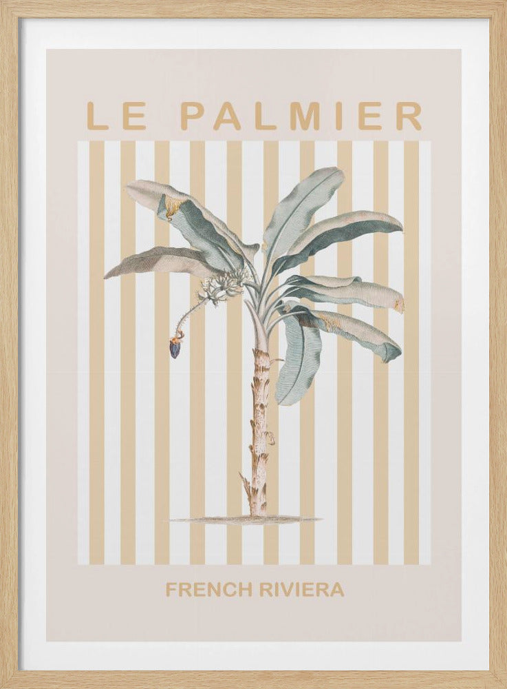 Riviera Plam Tree - Poster / Art Print