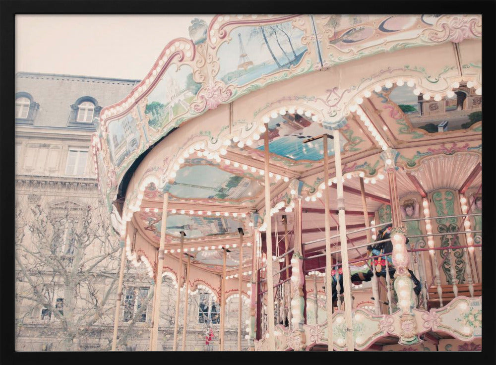 Paris Carousel - Poster / Art Print
