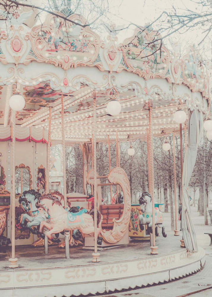 Paris Carousel II - Poster / Art Print