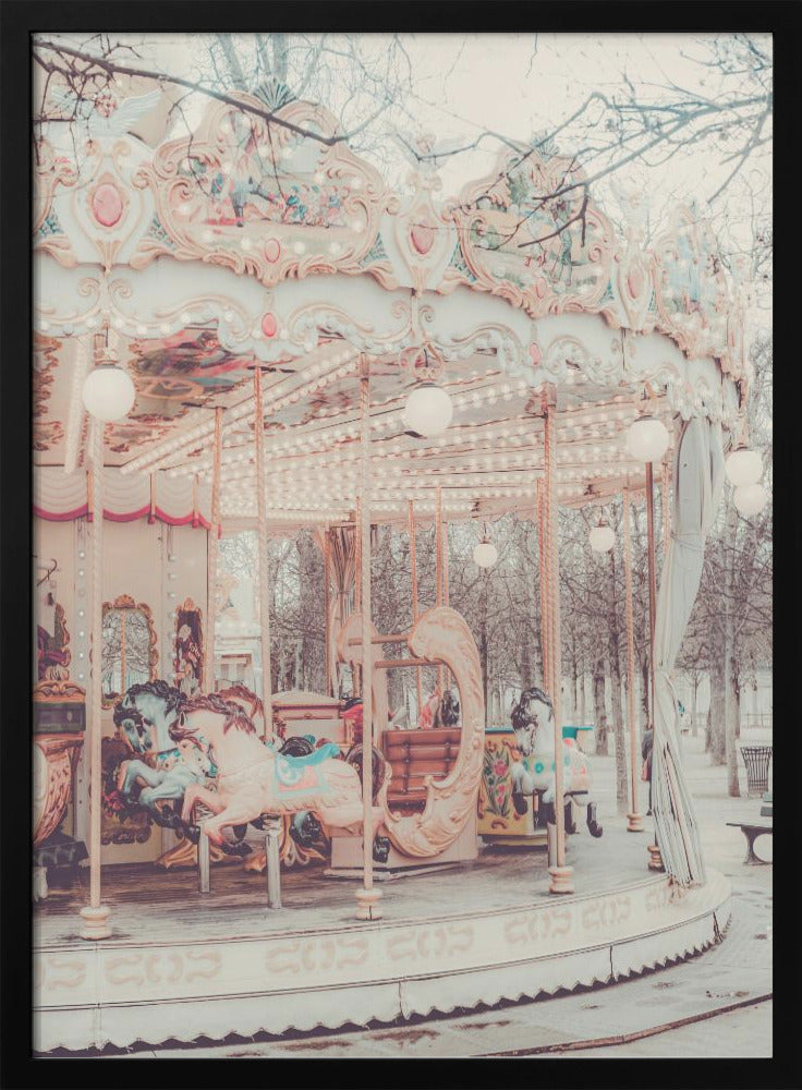 Paris Carousel II - Poster / Art Print