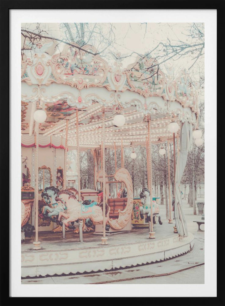 Paris Carousel II - Poster / Art Print