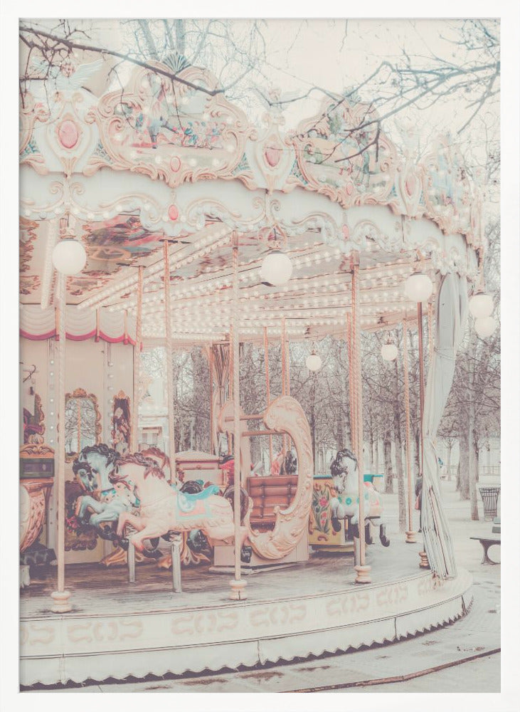 Paris Carousel II - Poster / Art Print