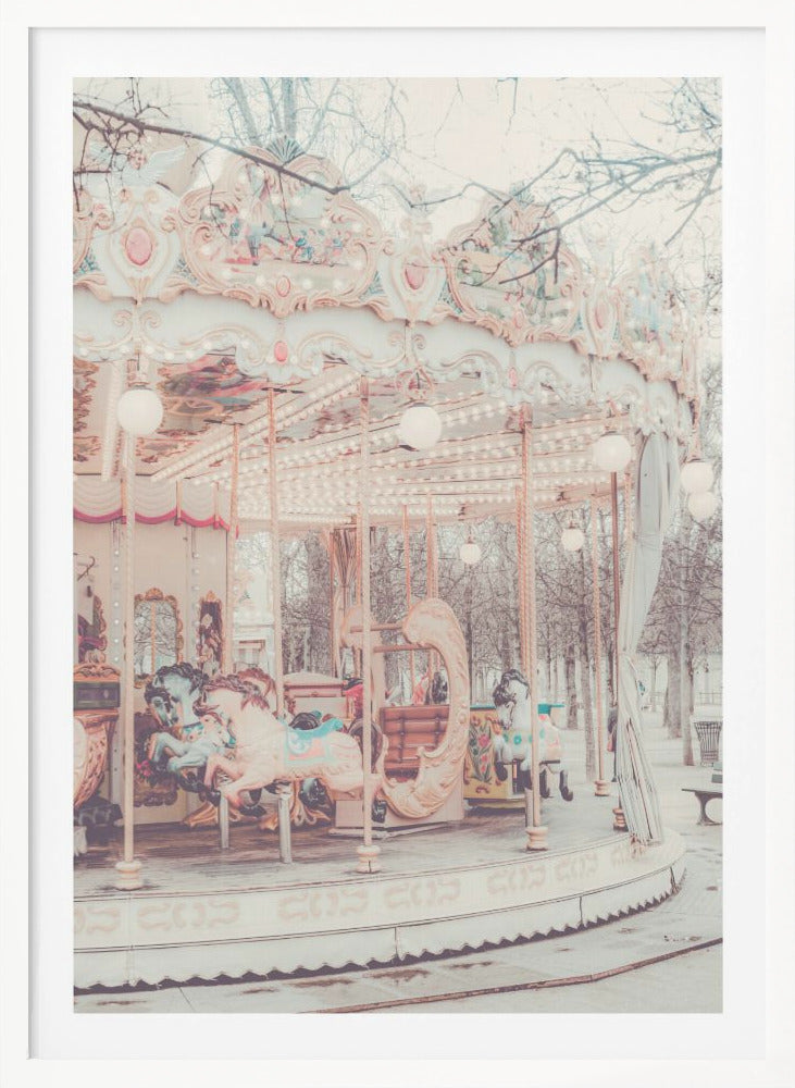 Paris Carousel II - Poster / Art Print