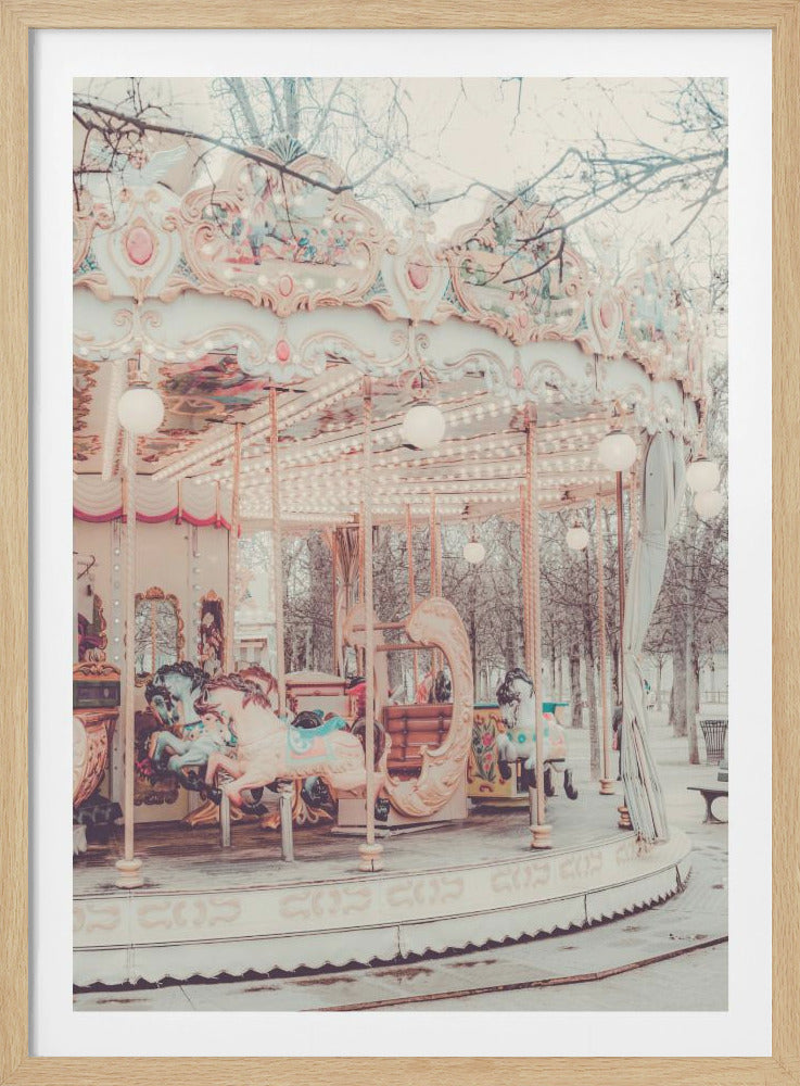 Paris Carousel II - Poster / Art Print