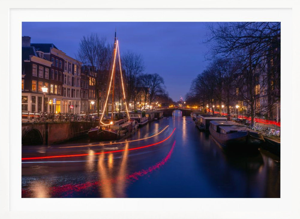 canals of Amsterdam - Poster / Art Print