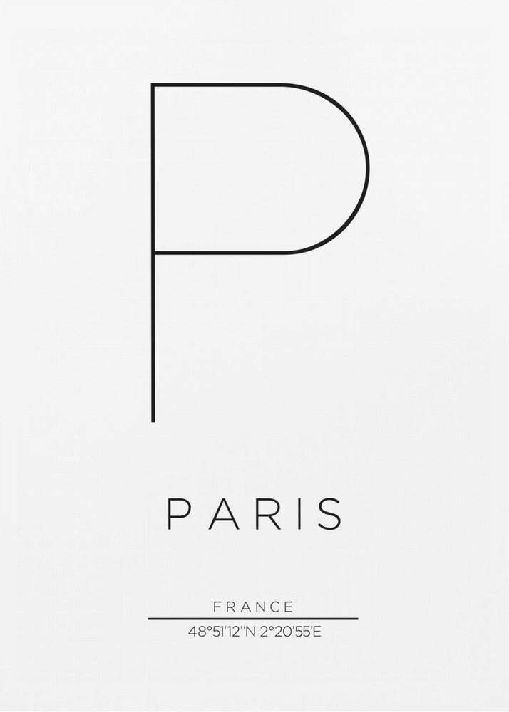 PARIS - Poster / Art Print