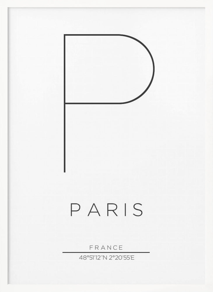 PARIS - Poster / Art Print