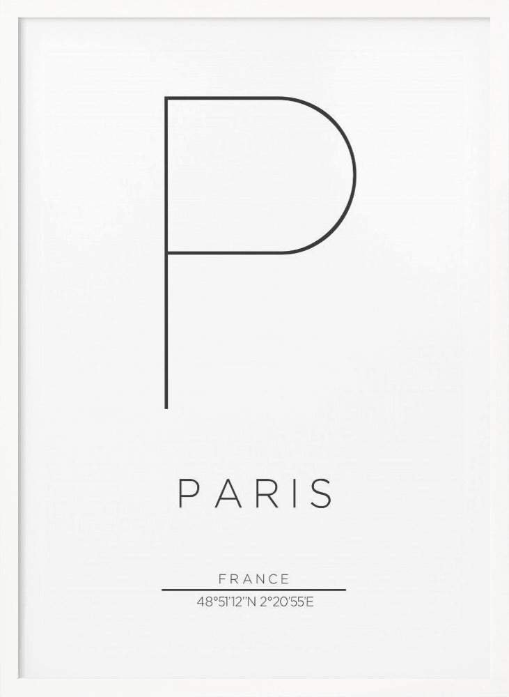 PARIS - Poster / Art Print