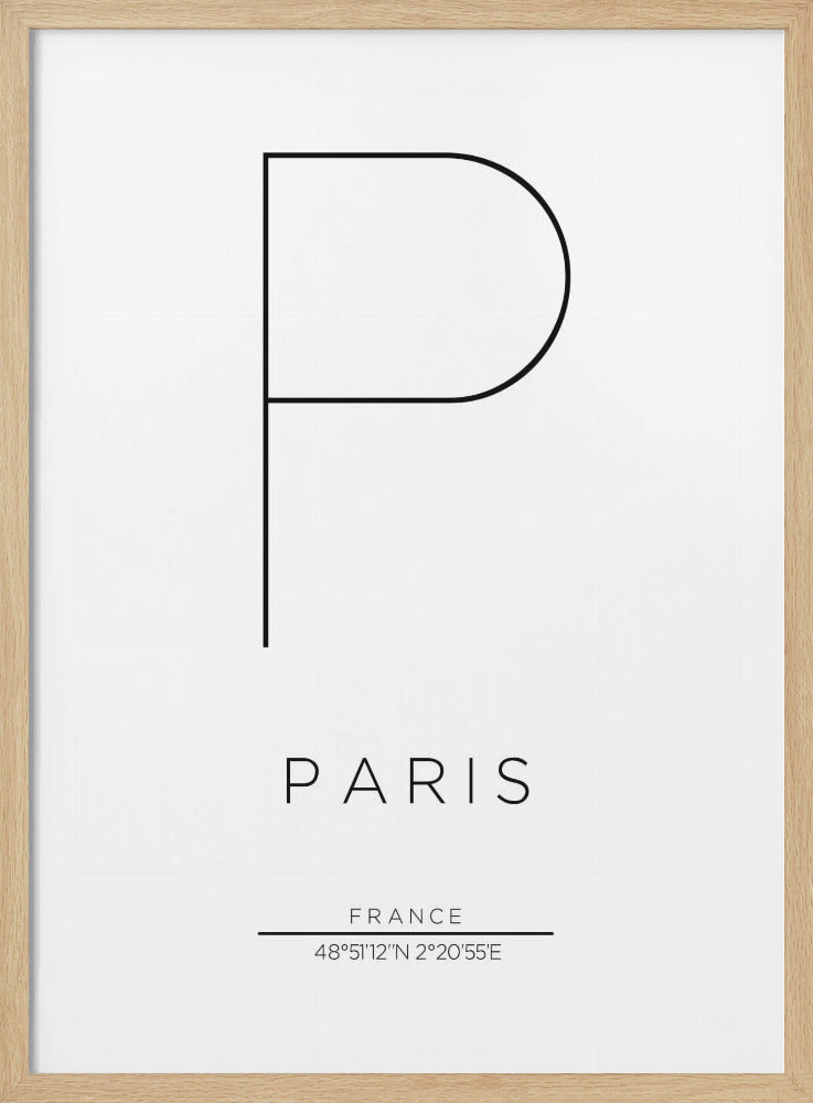 PARIS - Poster / Art Print