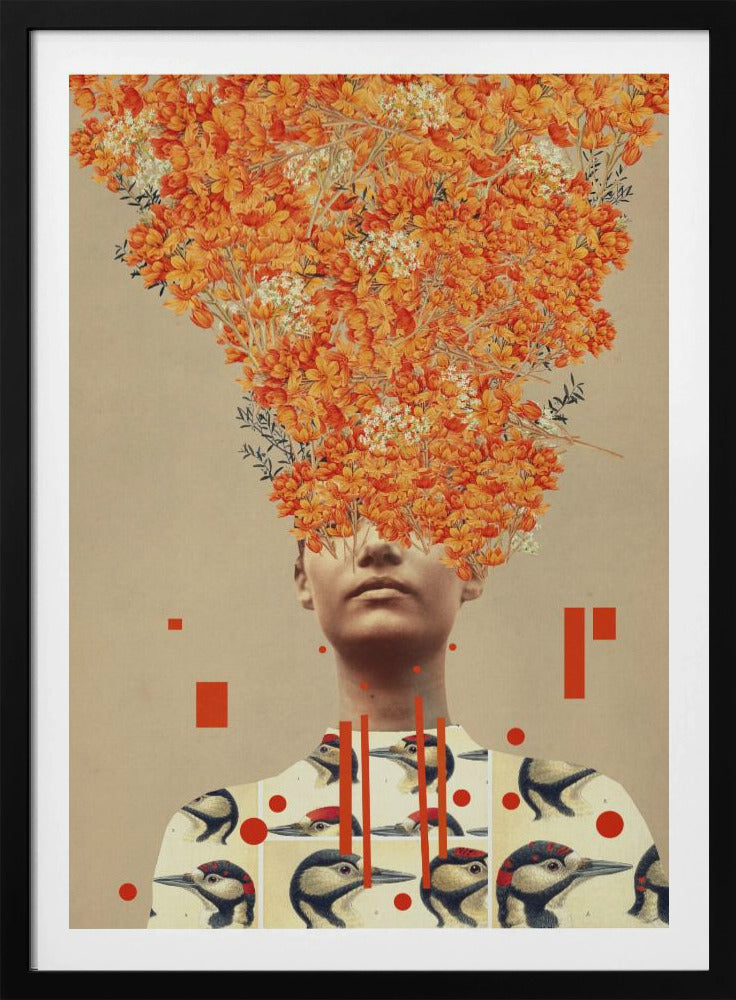 Bird Flight In Autumn - Poster / Art Print