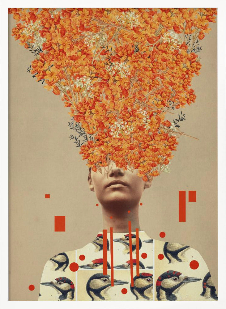 Bird Flight In Autumn - Poster / Art Print