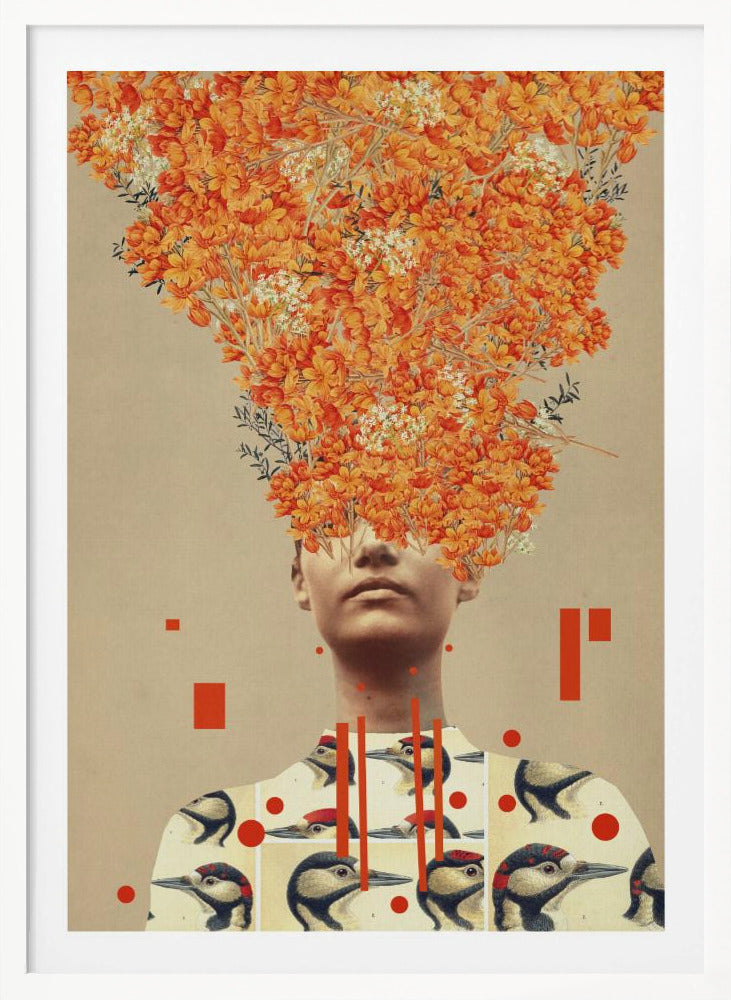 Bird Flight In Autumn - Poster / Art Print