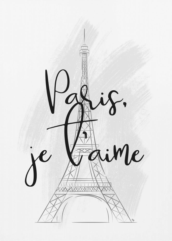 I Love Paris - Poster / Art Print