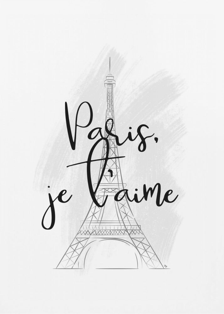 I Love Paris - Poster / Art Print