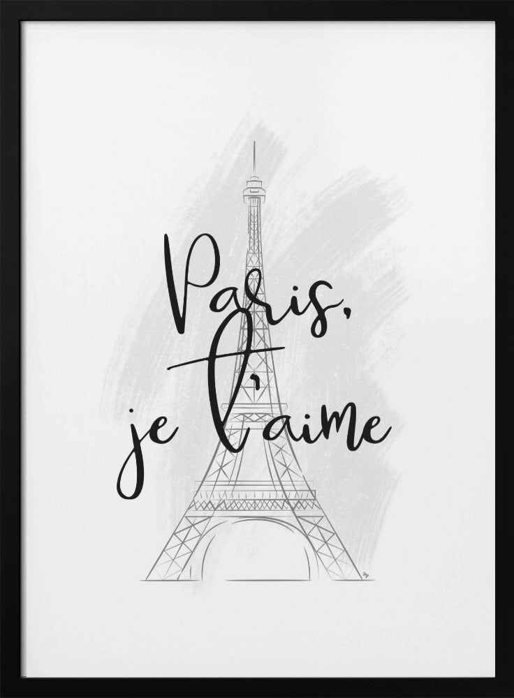 I Love Paris - Poster / Art Print