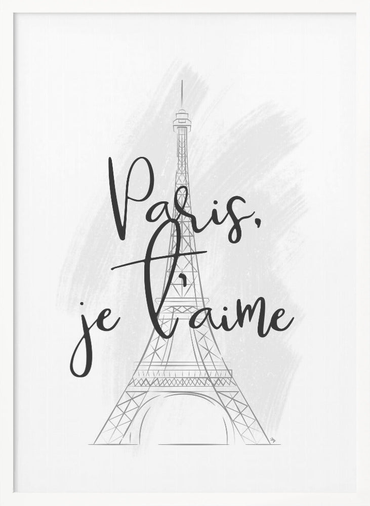 I Love Paris - Poster / Art Print