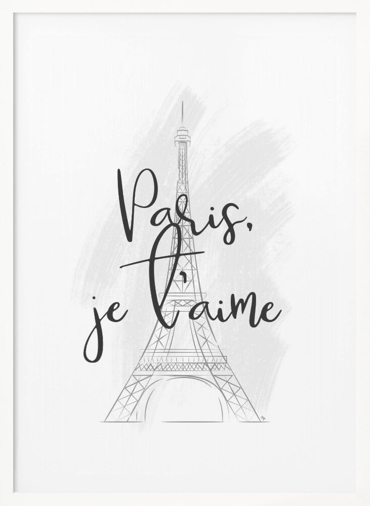 I Love Paris - Poster / Art Print