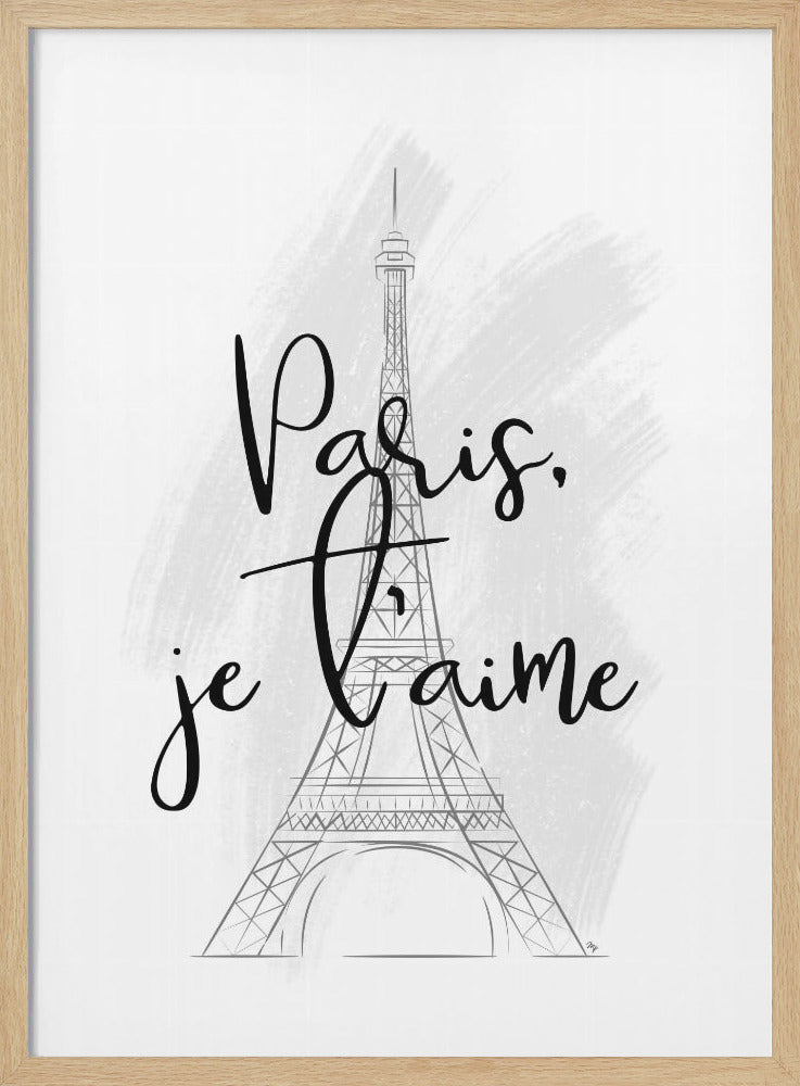 I Love Paris - Poster / Art Print