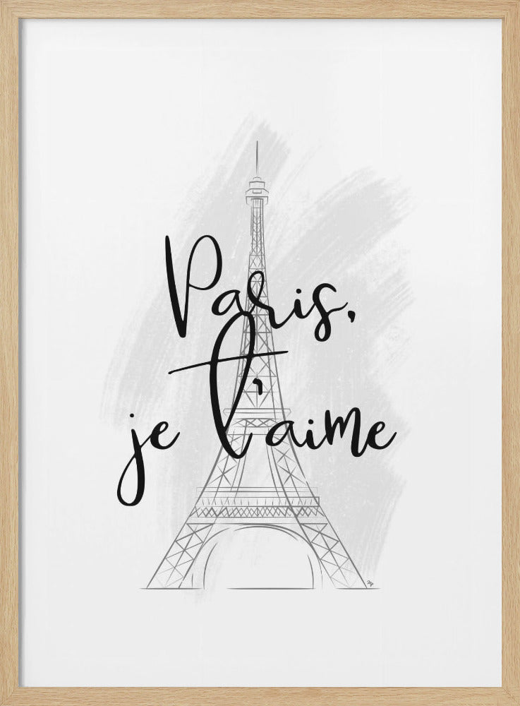 I Love Paris - Poster / Art Print