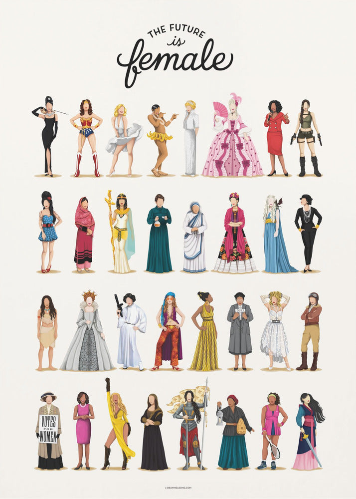 The Future is Female - Poster / Art Print