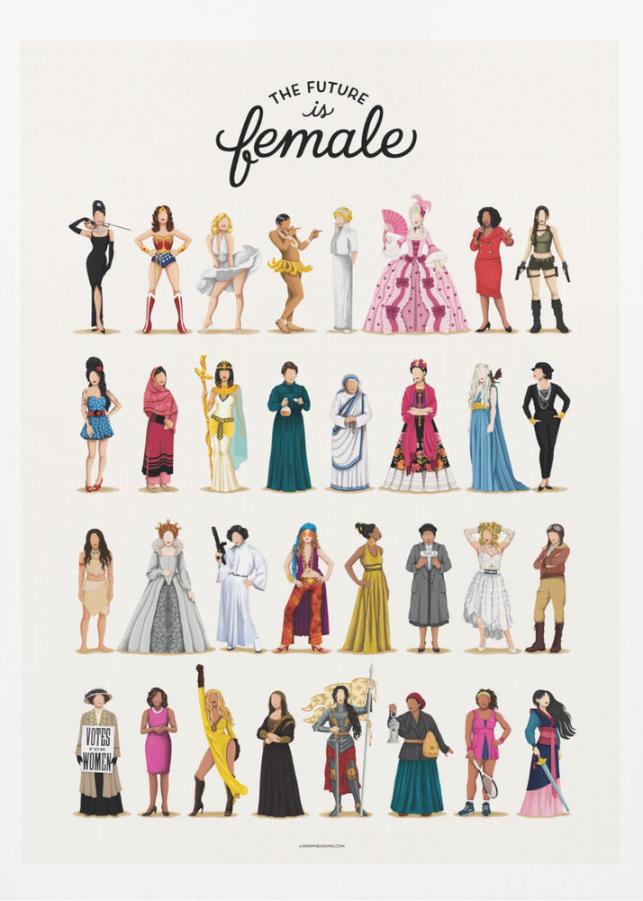 The Future is Female - Poster / Art Print