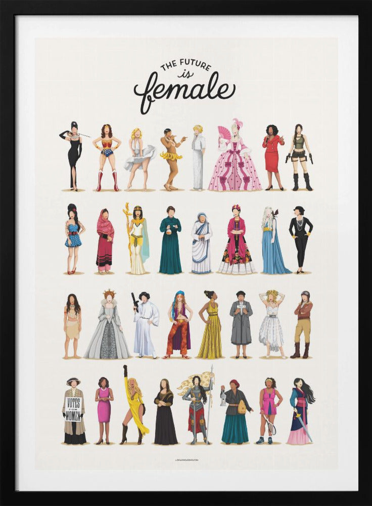 The Future is Female - Poster / Art Print