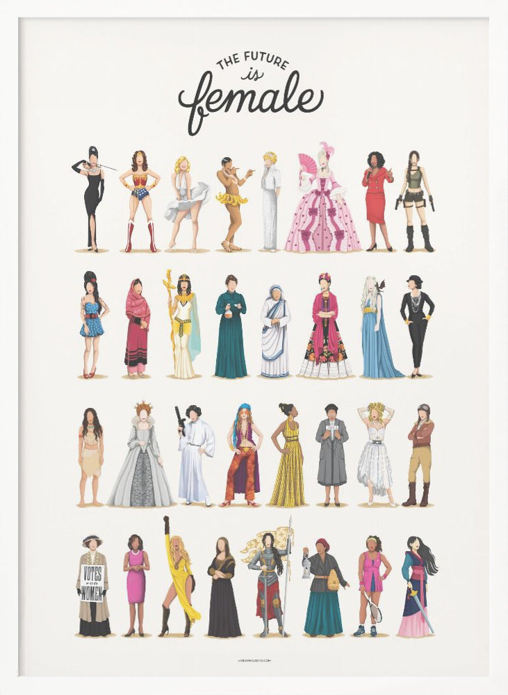 The Future is Female - Poster / Art Print