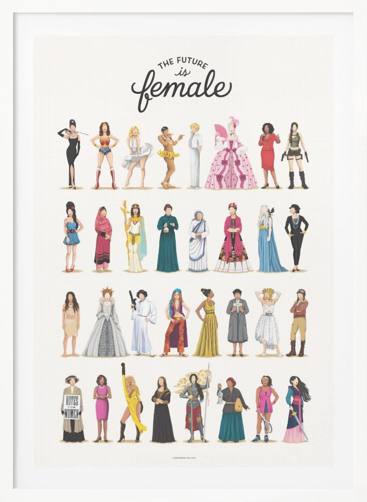 The Future is Female - Poster / Art Print
